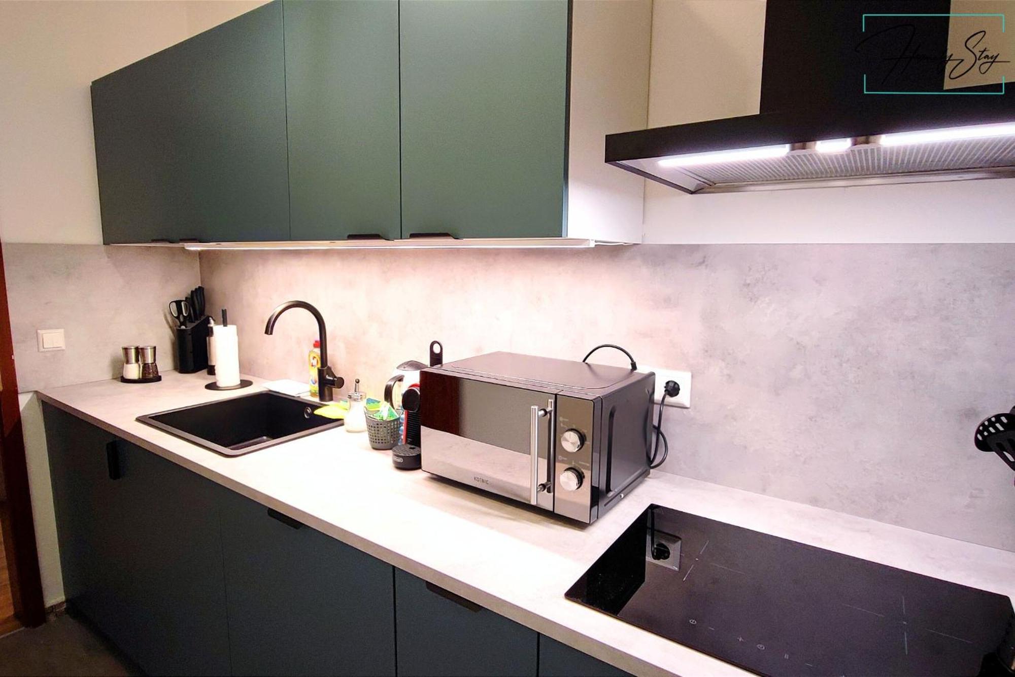 Homely Stay Serenity Greens - Stylisch Studio-Apartment With Kitchen - 10 Min To Central Station, Pet Friendly Münih Dış mekan fotoğraf